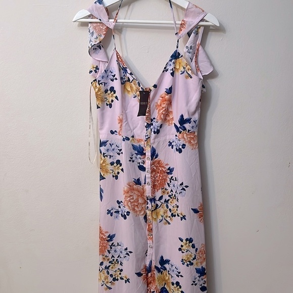 Forever 21 floral maxi dress size S - Picture 1 of 12